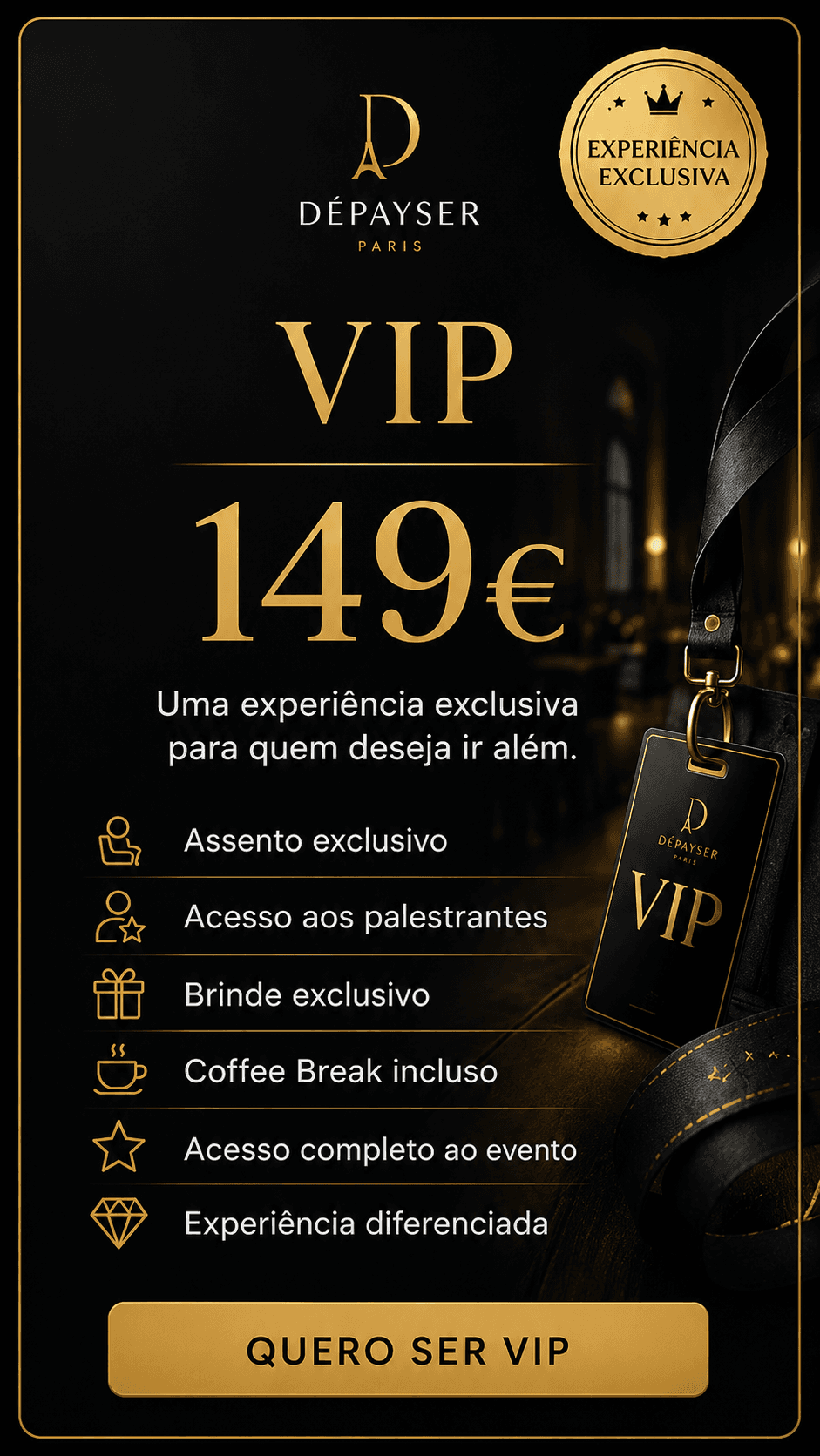 Ingresso VIP — 149€
